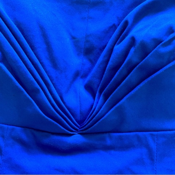 Calvin Klein pleated cross backed midi dress - 8 - Picture 5 of 7